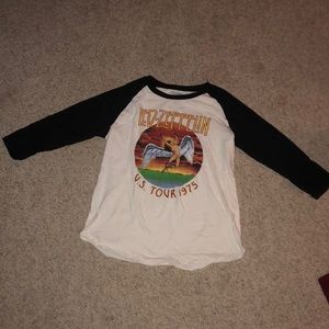 led zeppelin baseball jersey